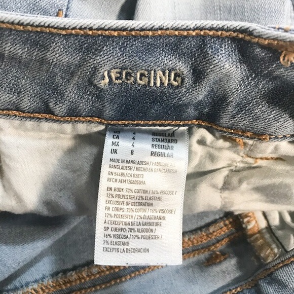 American Eagle Super Stretch Jeggings 4 - Picture 3 of 5
